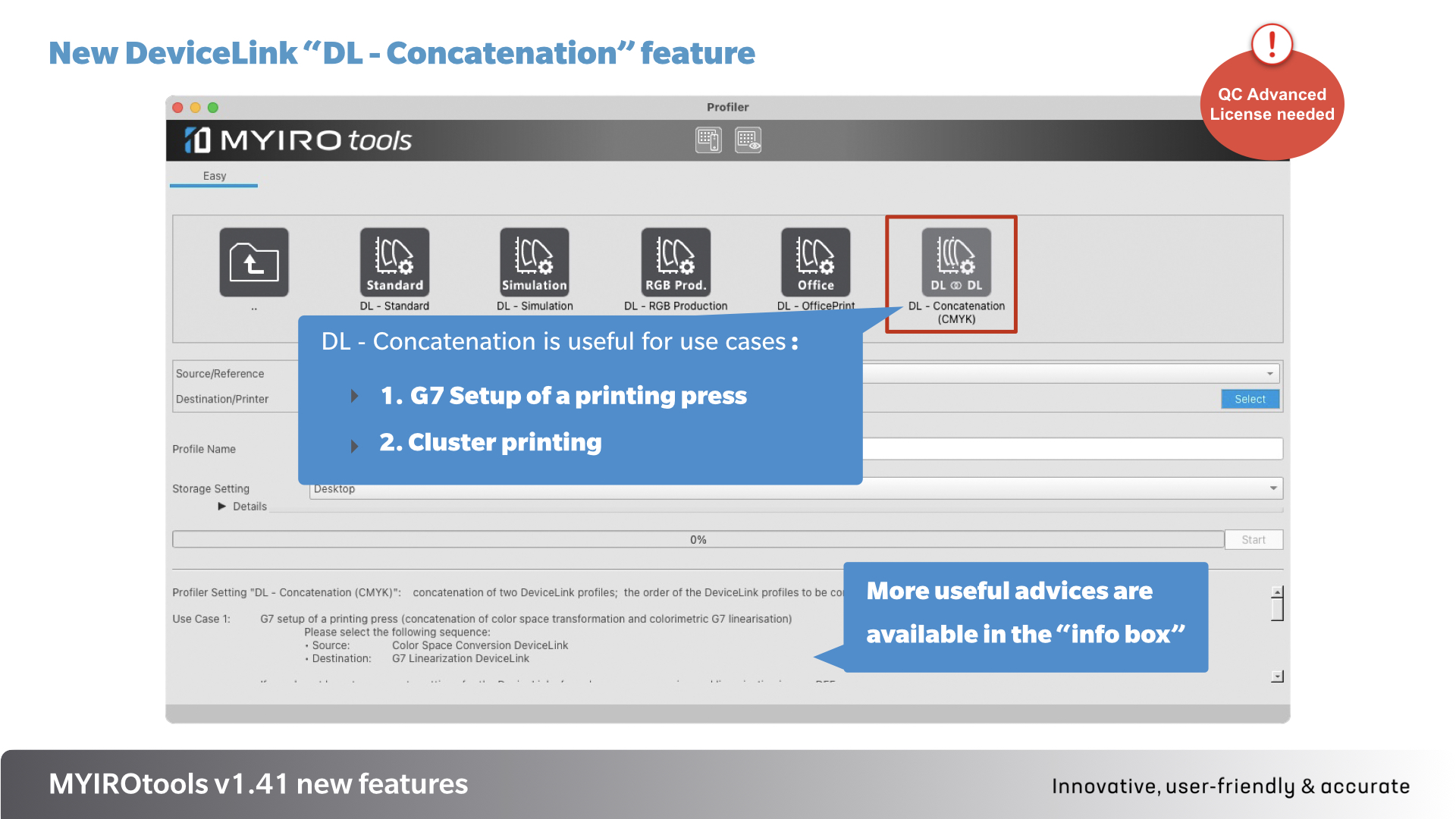 DL Concatenation feature