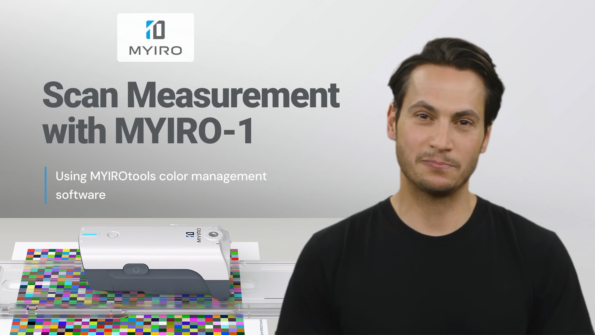 Mesurer en mode scan avec MYIRO-1