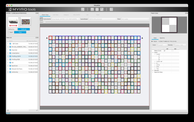 Measure with MYIRO-1